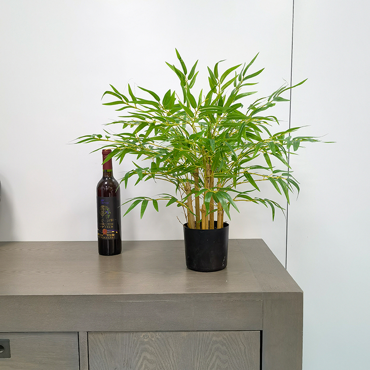 artificial bamboo plant
