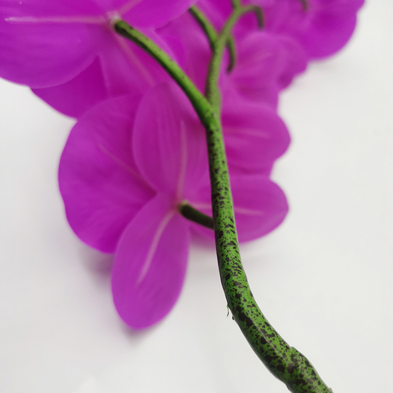 fake purple orchids