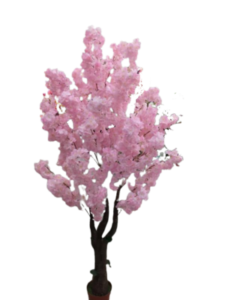 fake cherry blossom flowers