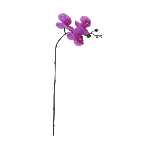 artificial orchid flower heads