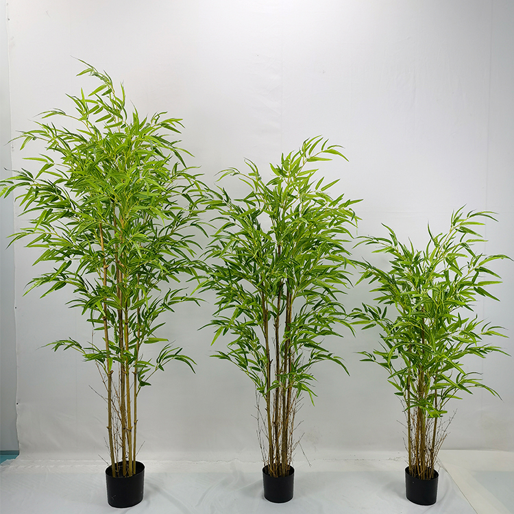 artificial bamboo plants