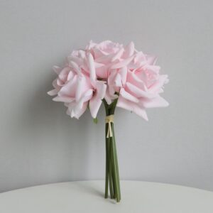 artificial pink rose bouquet