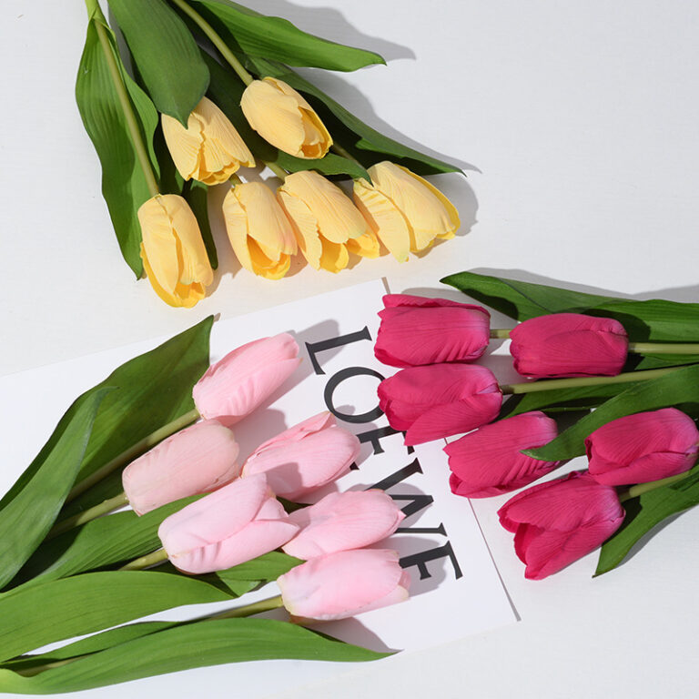 artificial tulips that look real