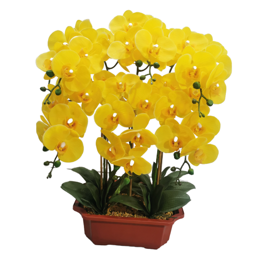 large artificial orchid