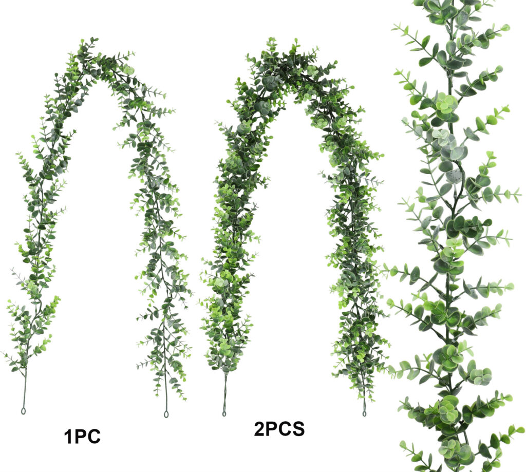 artificial eucalyptus garland wholesale