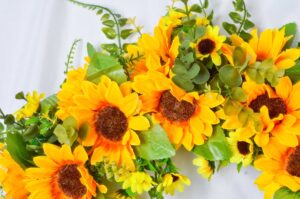artificial flowers for wreath making