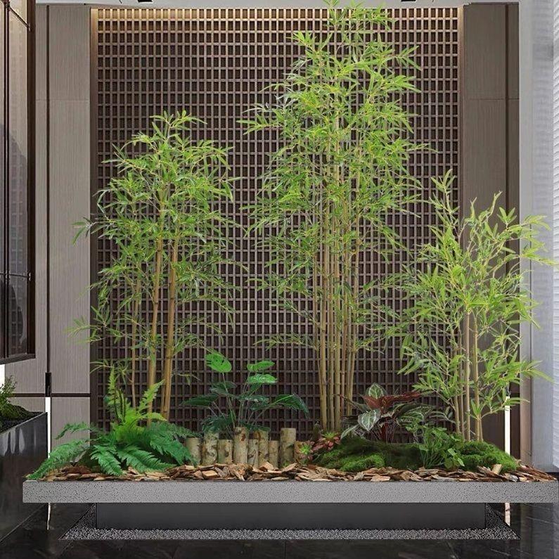 artificial bamboo sticks for home decor