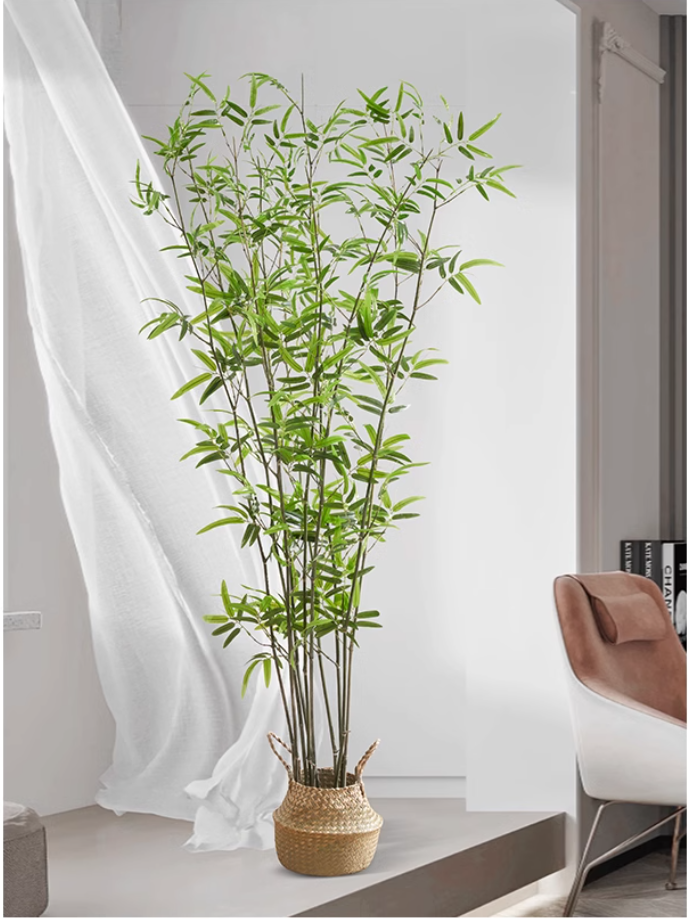 artificial lucky bamboo plant