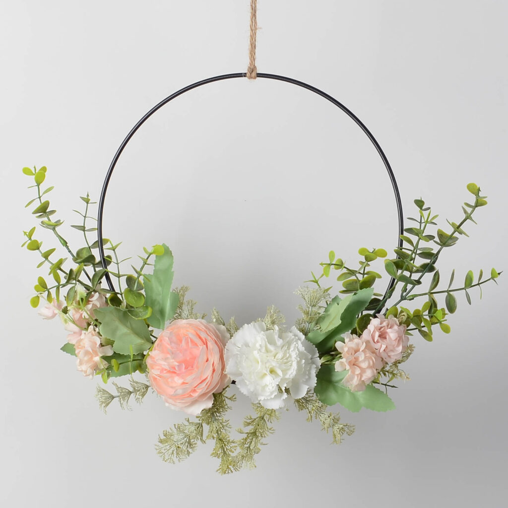 spring artificial wreath