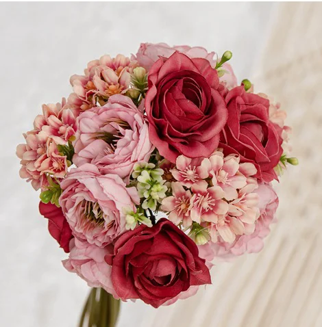 artificial flower bouquet wedding