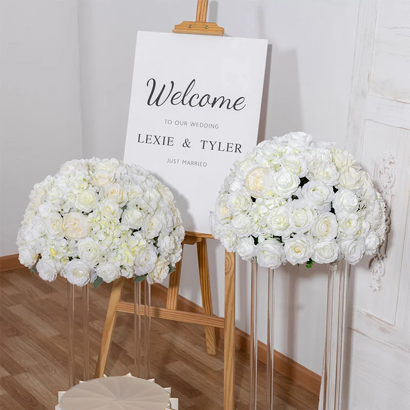 artificial flower wedding centerpiece