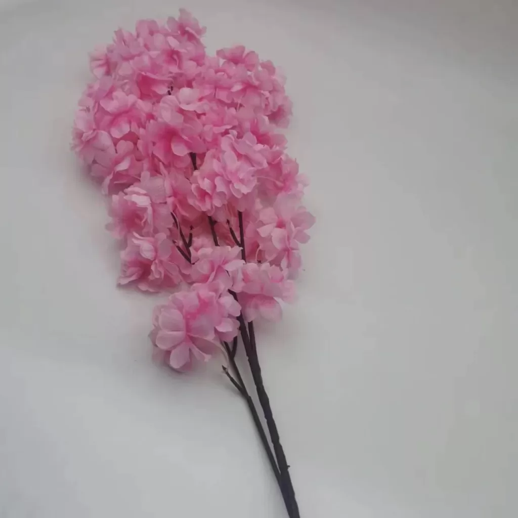 artificial cherry blossom branch