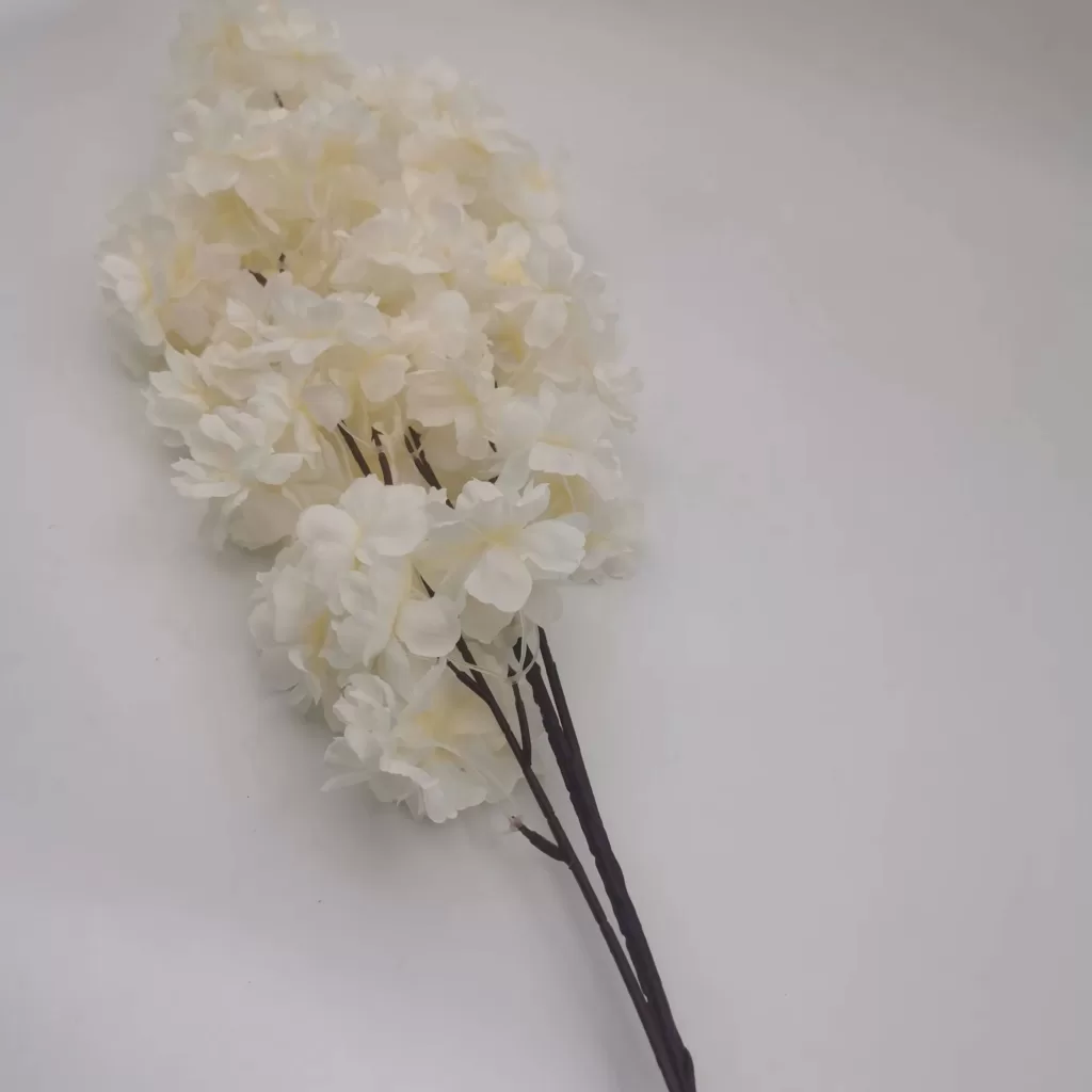 artificial cherry blossom branch