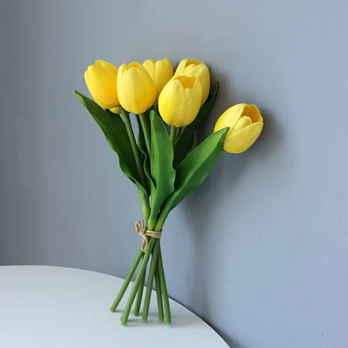 latex tulips