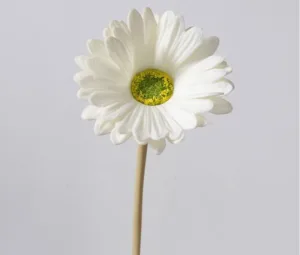 artificial white gerbera daisy