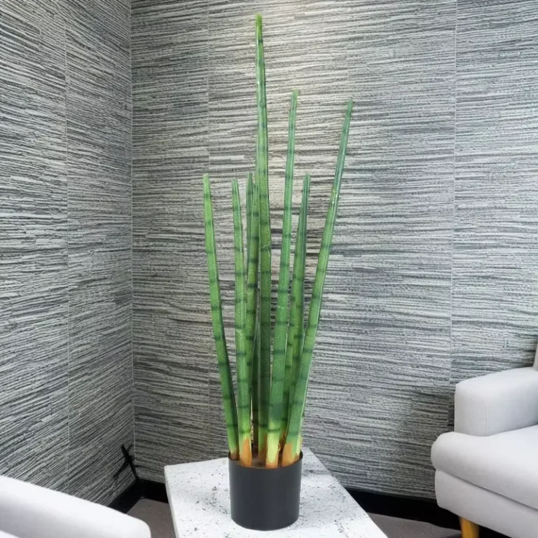 artificial snake plant