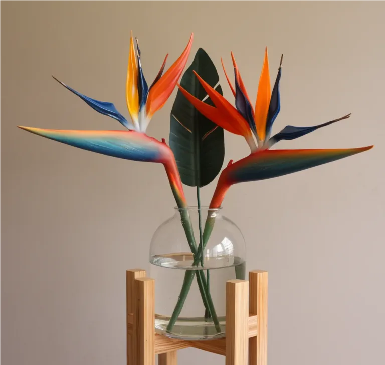 artificial birds of paradise flowers