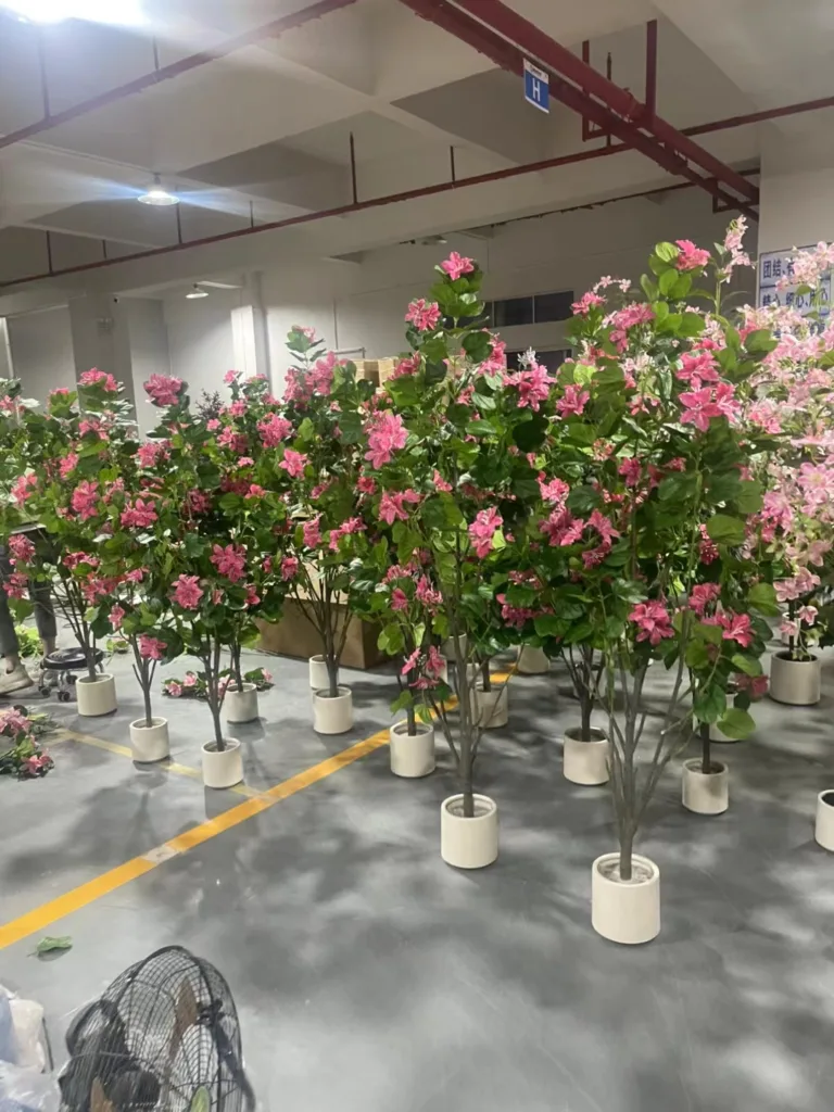 artificial bougainvillea tree